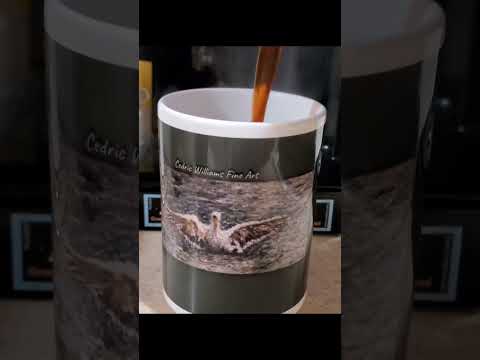 Elegant Seagull glossy mug