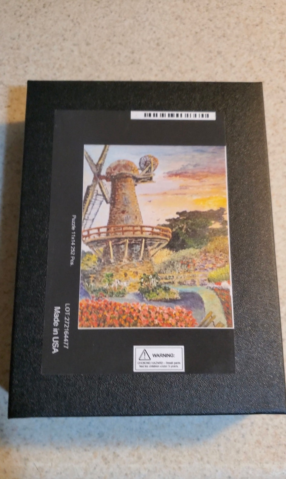 Windmill Tulip Garden Jigsaw puzzle