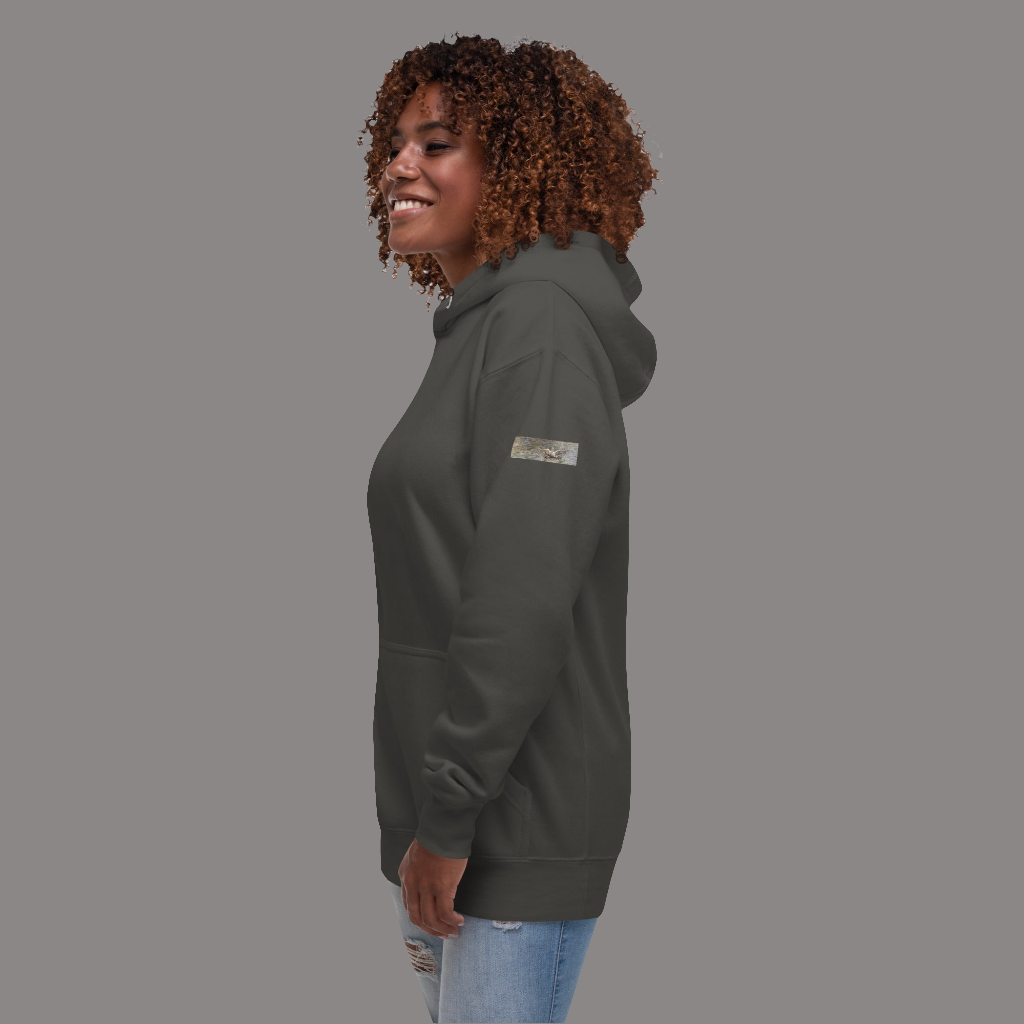 Elegant Seagull Unisex Hoodie