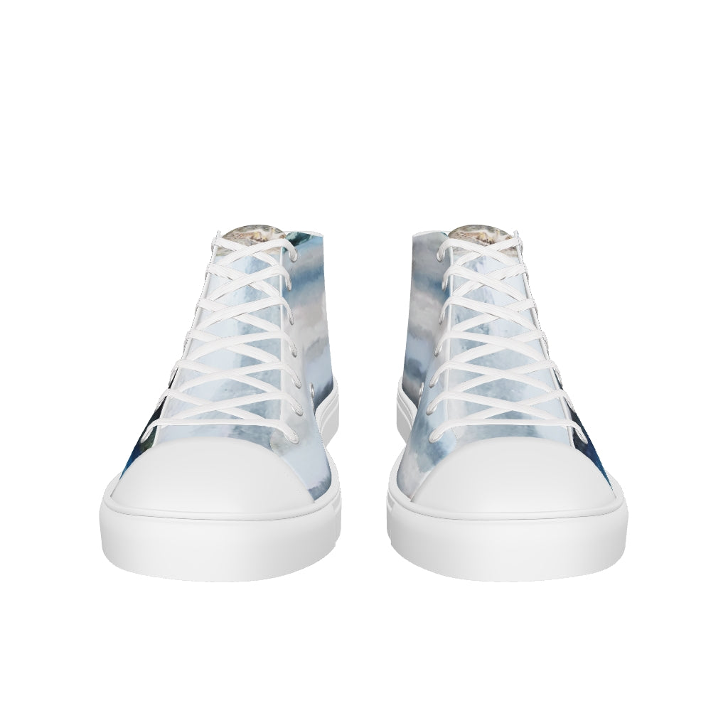 Nor Cal Ocean Side Men’s high top canvas shoes